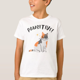 Camiseta The PAWSITIVE Cat - Kid's T-Shirt