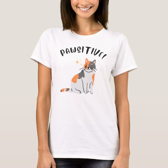 Camiseta The PAWSITIVE Cat - Women's T-Shirt (Anverso)