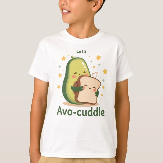 Camiseta The Perfect Cuddle with Avocado and Toast (Anverso)