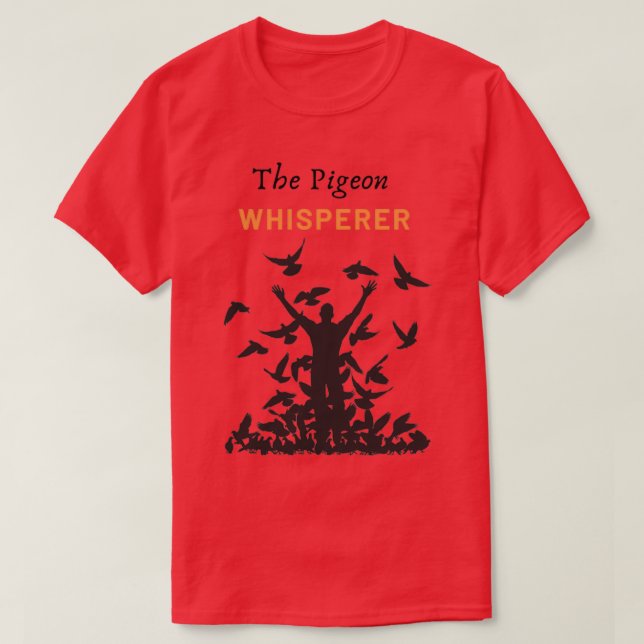Camiseta The Pigeon Whisperer (Diseño del anverso)