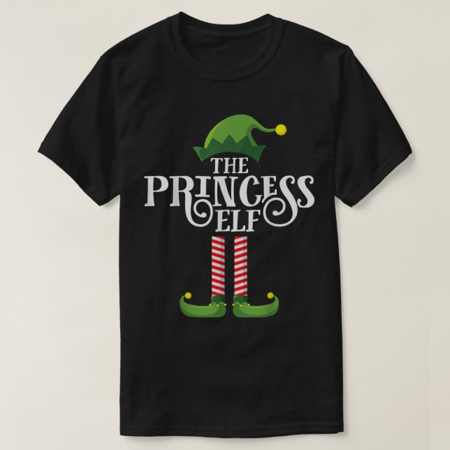 Camiseta The Princess Elf Christmas Design (Diseño del anverso)