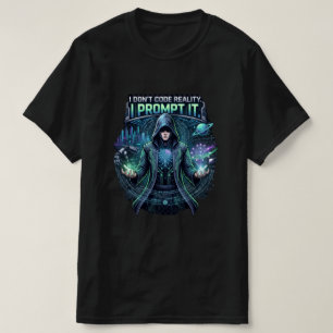 Camiseta The Prompt Architect Ropa de calle para ingenier
