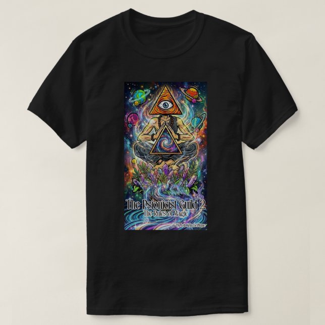 Camiseta The Psionicist Guild 2 Oscuro (Diseño del anverso)