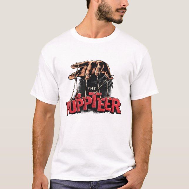 Camiseta The Puppeteer Dark Streetwear Graphic T-Shirt  (Anverso)