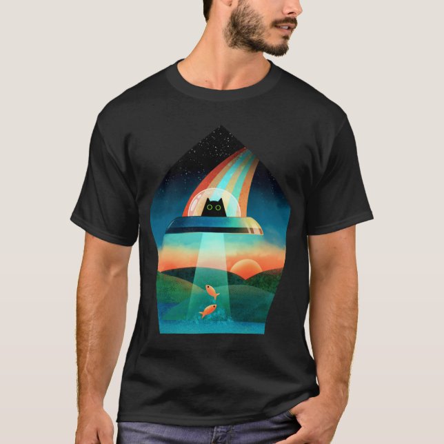 Camiseta The Purrfect Alien funny (Anverso)