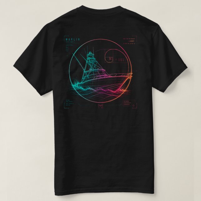 Camiseta The Pursuit Blueprint (Reverso del diseño)