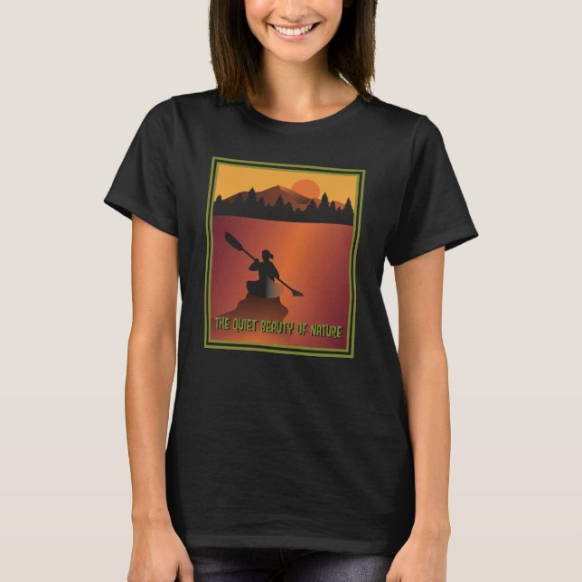 CAMISETA THE QUIET BEAUTY OF NATURE (Anverso)