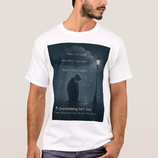 Camiseta The Quiet Spiral – Realistic Overthinking Tee