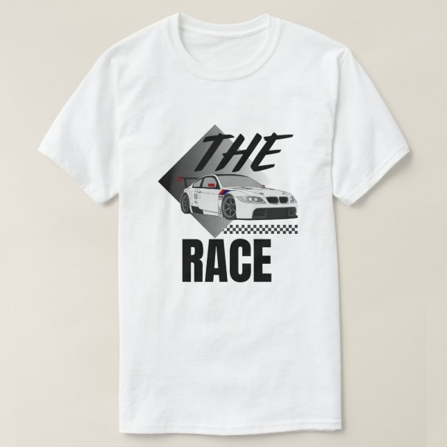 Camiseta The Race On Car Racing Unisex T-Shirt – Sports Car (Diseño del anverso)