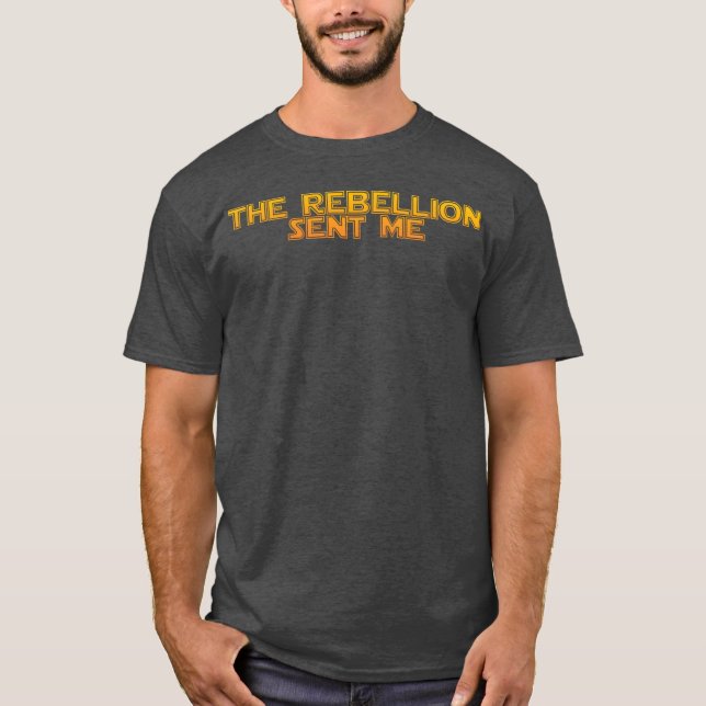 Camiseta THE REBELLION vintage funny (Anverso)