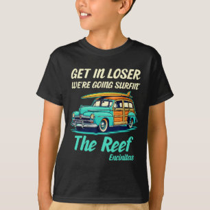 Camiseta The Reef Encinitas Surf California Mujeres Hombres