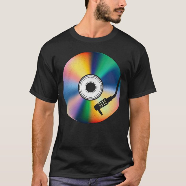 Camiseta The retro disc (Anverso)