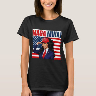 Camiseta The Rise Of  Maga Minaj And Trump