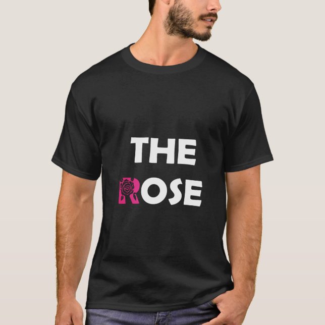 Camiseta the rose kpop (Anverso)