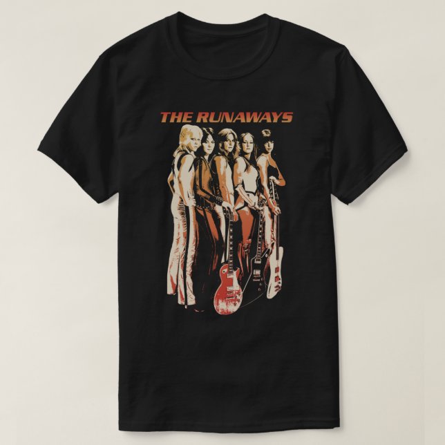 Camiseta The Runaways Classic T-Shirt (Diseño del anverso)