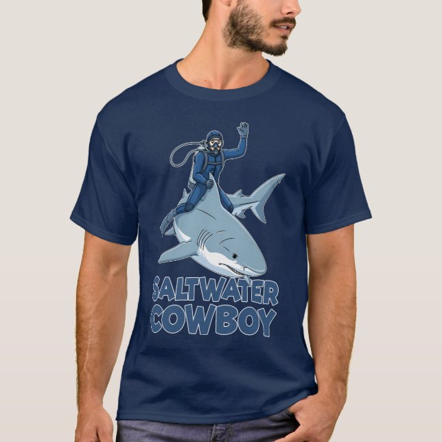 Camiseta The Saltwater Cowboy (Anverso)
