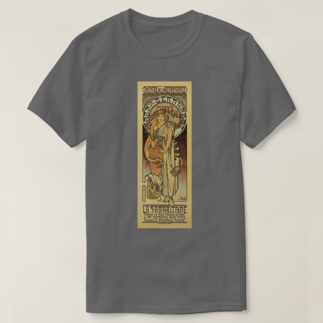 Camiseta The Samaritan by Alphonse Mucha (Diseño del anverso)