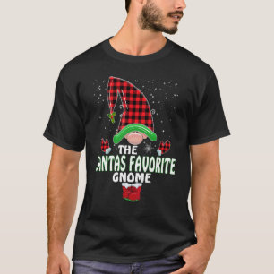 Camiseta The Santas Favorite Gnome Matching Family Christma