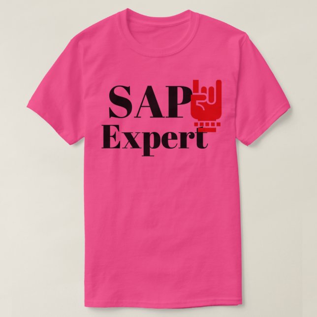 Camiseta The SAP Expert (Diseño del anverso)