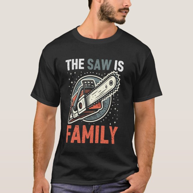 Camiseta The Saw Is Family Chainsaw (Anverso)