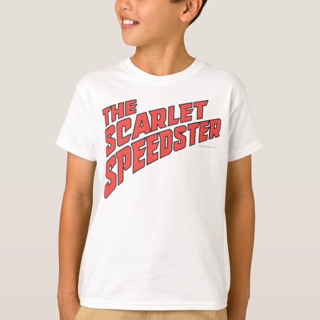 Camiseta The Scarlet Speedster Logo (Anverso)