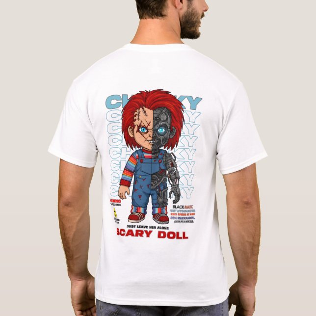 Camiseta The scary doll (Reverso)
