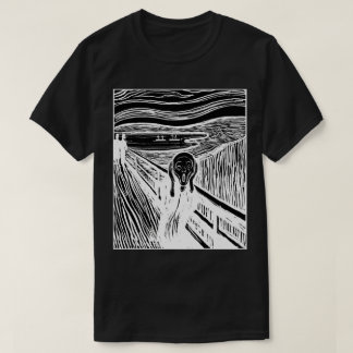 Camiseta The Scream by Edvard Munch – White Line Art