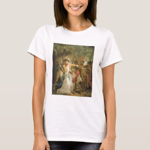 Camiseta The Settling Family Attacked by Savages, engraved