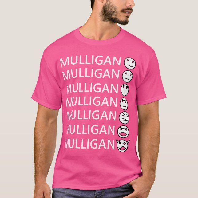 Camiseta The Seven Faces Of Mulligan Magic (Anverso)
