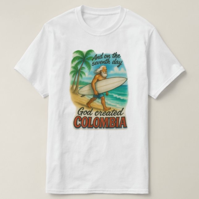Camiseta The seventh day (Diseño del anverso)
