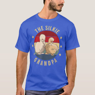 Camiseta The Silkie Grandpa  Farmer  Dad  Silkie Chicken 