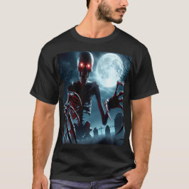 Camiseta The Skeleton's Rise Under the Full Moon