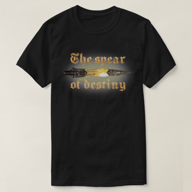 Camiseta The Spear of Destiny (Diseño del anverso)