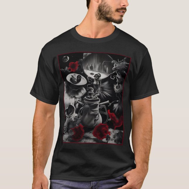 Camiseta "The Stage of Shadows" (Anverso)