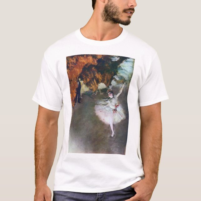 Camiseta The Star, Ballerina, Edgar Degas, 1878 (Anverso)