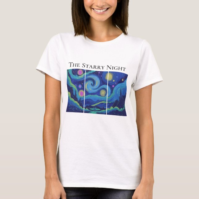 Camiseta The Starry Night (Anverso)