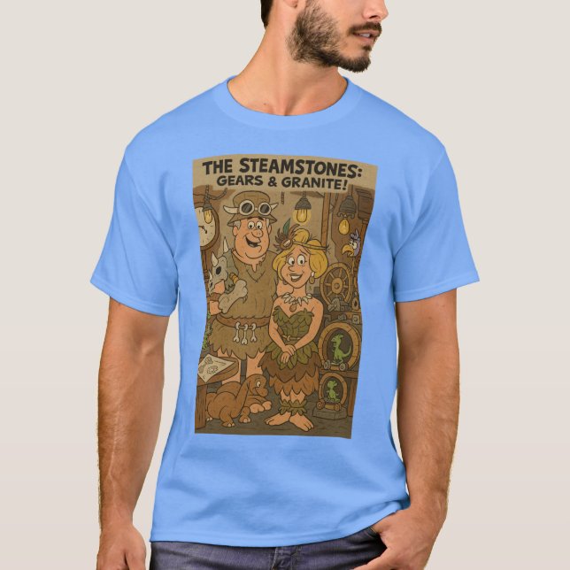 Camiseta The Steamstones boy friend (Anverso)