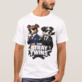 Camiseta The Stray Twins – British Dog Parody T-Shirt