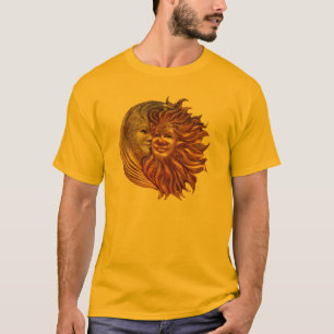 Camiseta The Sun, la luna, el beso