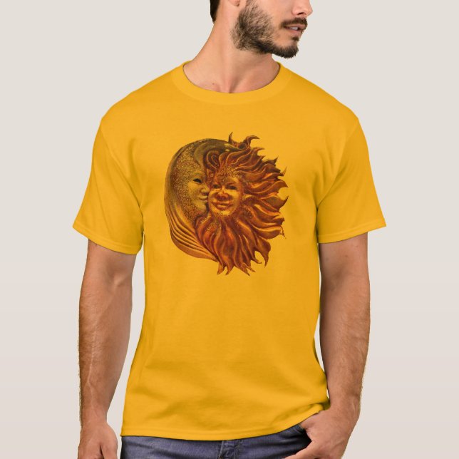Camiseta The Sun, la luna, el beso (Anverso)