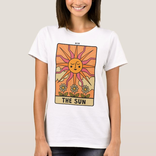 Camiseta The Sun - Tarot (Anverso)