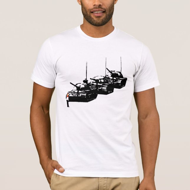 CAMISETA THE TANK MAN (TRAFIC CONE) (Anverso)
