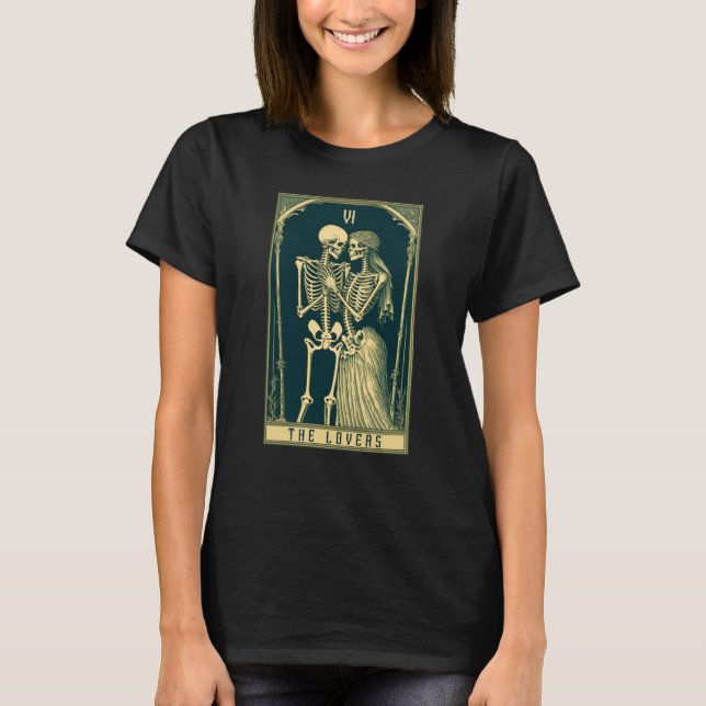 Camiseta The Tarot Card Goth and Valentines Day (Anverso)