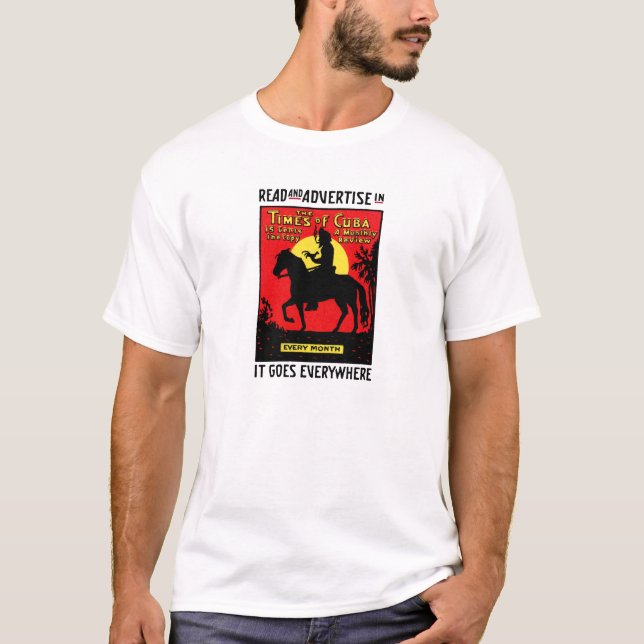 Camiseta The Times of Cuba de 1920 (Anverso)