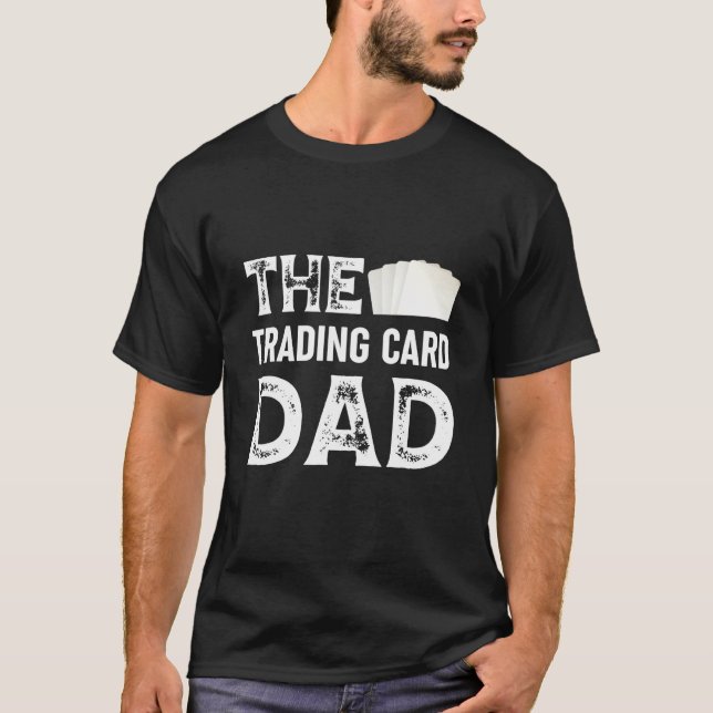 Camiseta The Trading card Dad TCG Trading card game deck (Anverso)