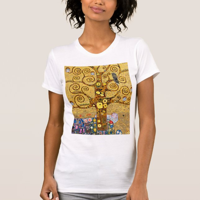 Camiseta “ The Tree of Life ” , Gustav Klimt (Anverso)