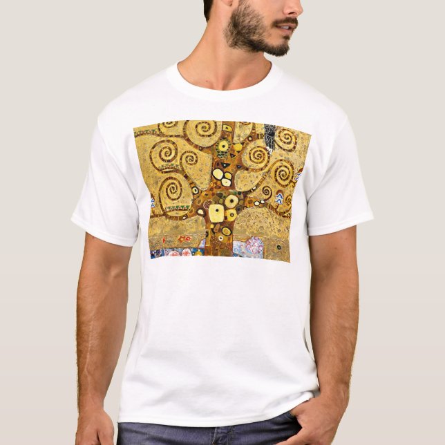 Camiseta “ The Tree of Life ” , Gustav Klimt (Anverso)