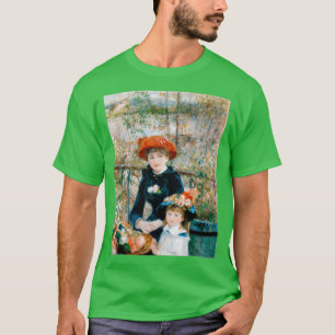 Camiseta The Two Sisters On The Terrace by PierreAuguste Re