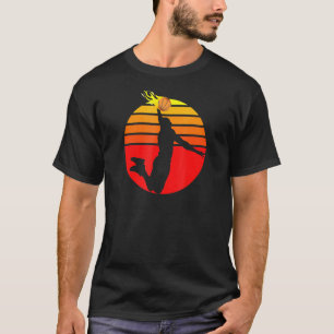 Camiseta The Valley Phoenix Sun Basketball Retro Sunset Bas