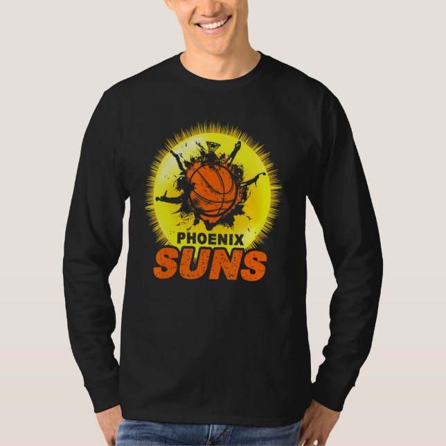 Camiseta The Valley Pixel Sun Rise Phoenix Arizona Basketba (Anverso)